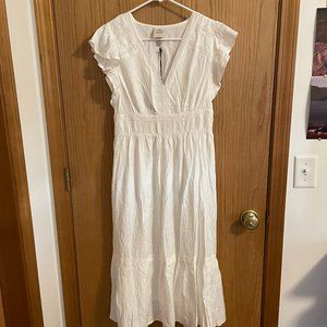 NWT Women's Flutter Short Sleeve Dress - Knox Rose